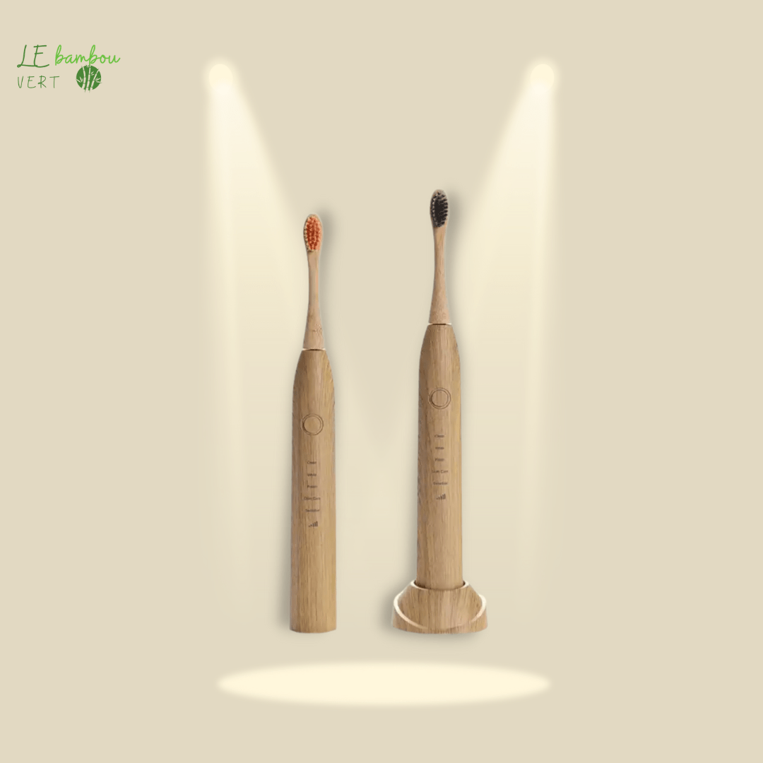 Brosses à Dents Électriques en Bambou Kit Complet 1005004654489071-T2 D2 With Retail le bambou vert