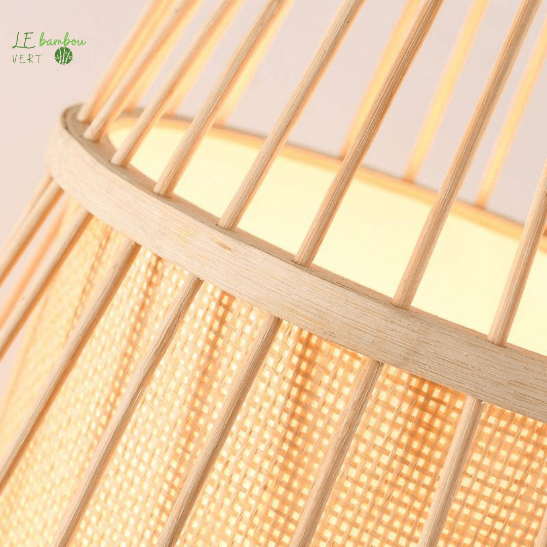 Lampe Bambou pour table de salon le bambou vert