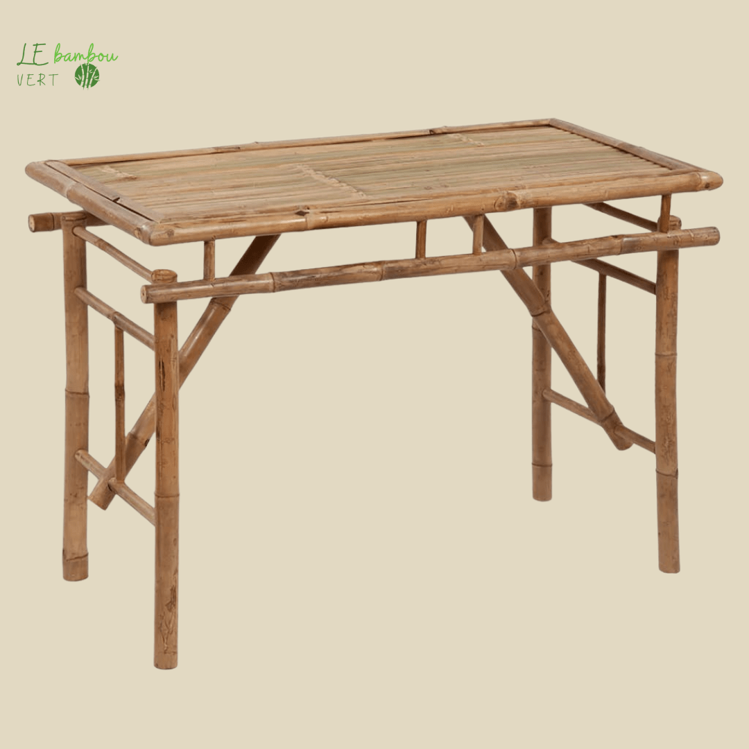 Table de Jardin Pliable en Bambou 8720286943014 341745 le bambou vert